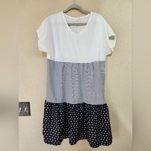NWOT Boutique No Brand Tiered Dress Large